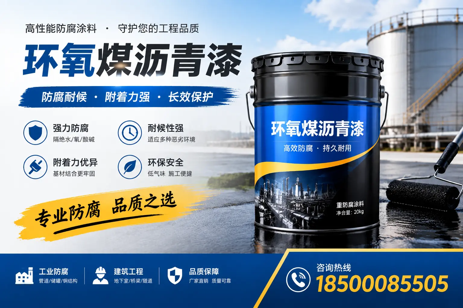 如何选择适合的环氧煤沥青漆？延安市场选型指南